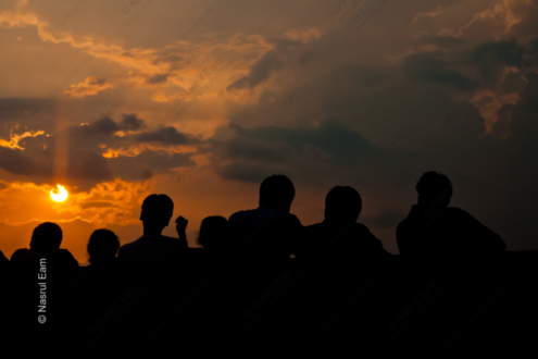 Sunset Watchers - Fine Art Photography Prints, Limited Edition Photography, High-End Photography Prints, Luxury Photography Art, Art Photography Collectors