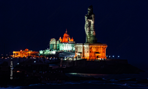 Night Watch Over Kanyakumari - Fine Art Photography Prints, Limited Edition Photography Art, Luxury Photography Art, Museum-Quality Photography, Art Photography Prints
