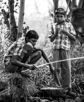 Young Anglers - Fine Art Photography Print, Limited Edition Photography, Monochrome Photography, Art Photography Print, Fine Art Print