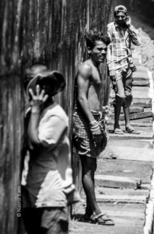 Wall Shadows, Steps Away - Fine Art Photography Prints, Limited Edition Photography, Monochrome Photography, Art Photography Prints, Photography for Collectors