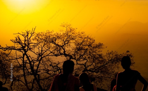 Three Watchers Before the Golden Valley