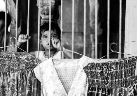 Behind Bars, Beyond Fabric - Fine Art Photography Print, Limited Edition Photography, Giclée Print,  Museum-Quality Photography, Art Photography for Sale