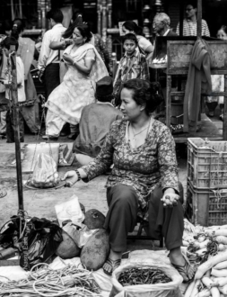 The Jackfruit and Chili Seller