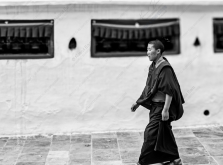 Monk in Motion - Fine Art Photography Print, Limited Edition Photography, Giclée Print,  Art Photography Collector,  High-End Photography