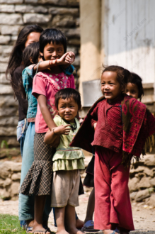 Village Children - Fine Art Photography Print, Limited Edition Photography, Photography Art Print, Children Photography,  Premium Photography Art