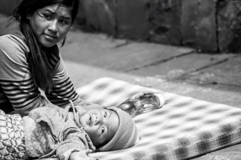 Streetside Cradle - Fine Art Photography Prints, Limited Edition Photography, Museum-Quality Photography,  Monochrome Photography,  Art Photography Prints