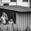 Man and Boy at the Tin-Walled Window - Fine Art Photography Print, Limited Edition Print, Black and White Photography, Giclée Print, Art Photography