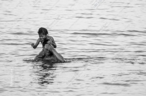 A Child's Game on a Father's Shoulders - Fine Art Photography Print, Limited Edition Photography, Giclée Print, Museum-Quality Photography, Art Photography Investment