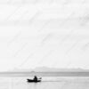 A Lone Boatman, Distant Shore - Fine Art Photography Prints, Limited Edition Photography, Luxury Photography Art, Photography Prints for Collectors,  Museum-Quality Photography