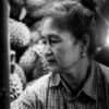 Woman at the Durian Stall - Fine Art Photography Print, Limited Edition Photography, Museum-Quality Photography,  Art Photography for Collectors, Black and White Photography