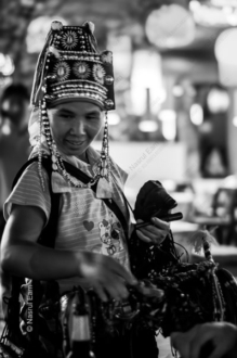 The Market Woman in Beaded Headdress - Fine Art Photography Print, Limited Edition Photography, Museum-Quality Photography, Documentary Photography,  Art Photography for Sale