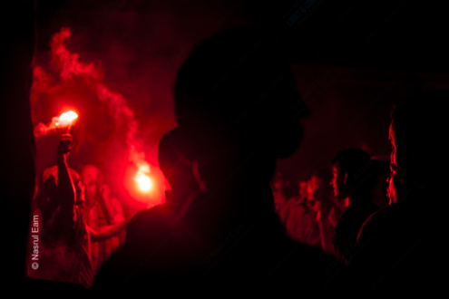 The Crimson Glow of Flares - Fine Art Photography Prints, Limited Edition Photography, Luxury Photography Art, Museum-Quality Photography, Art Photography Collectors