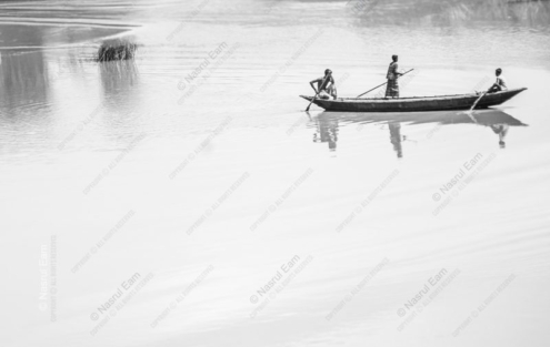Travelers on a Silver River - Fine Art Photography Prints, Limited Edition Photography, Black and White Photography, Luxury Art Photography,  Art Photography Prints