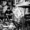 Street Vendor, Jakarta - Fine Art Photography Print, Limited Edition Photography, Documentary Photography, Monochrome Photography, Street Photography