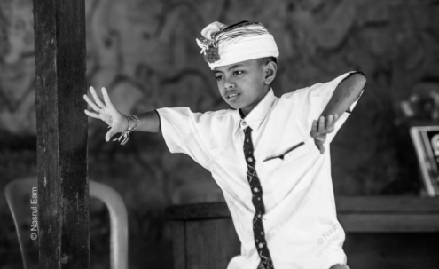 Young Dancer in Ceremonial Stance - Fine Art Photography Print, Limited Edition Photography, Giclée Print,  Black and White Photography,  Art Photography