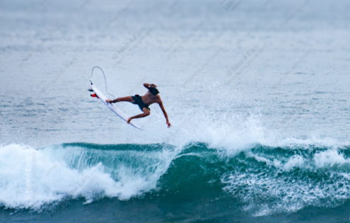 Aerial Dance: Surfer Above the Crest - Fine Art Photography Print, Limited Edition Photography,  Surfer Photography, Giclée Print,  Art Photography Investment