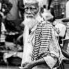 Elder in the Marketplace - Fine Art Photography Print, Limited Edition Print, Monochrome Photography, Black and White Photography, Art Photography
