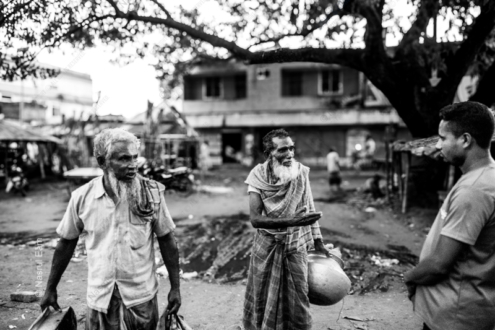 Village Elders and the Weight of Words - Fine Art Photography Print, Limited Edition Photography, Museum-Quality Photography, Art Photography for Sale, Photography Collectors