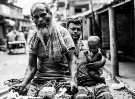 Three Generations on a Motorcycle - Fine Art Photography Print, Limited Edition Photography, Museum-Quality Photography, Art Photography Collectors, Fine Art Photography