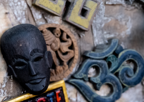 A Carved Visage - Fine Art Photography Print, Limited Edition Photography, Museum-Quality Artwork, Visual Storytelling, Contemporary Art Photography