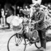 The Young Vendor of Baskets and Brooms - Fine Art Photography Print, Limited Edition Photography, Black and White Photography, Documentary Photography, Street Photography