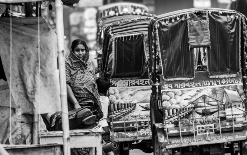 Painted Surfaces of the Rickshaws - Fine Art Photography Print, Limited Edition Photography, Museum-Quality Photography,  Contemporary Art Photography, Photography for Collectors