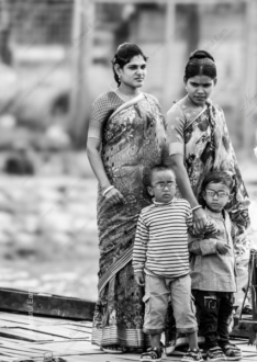 Familial Unity - Fine Art Photography Print, Limited Edition Photography Art,  Luxury Photography Art, Monochrome Photography, Family Portrait