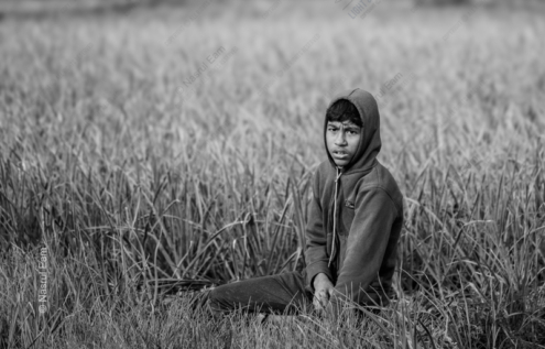Boy in the Tall Grass - Fine Art Photography Print, Limited Edition Photography, Giclée Print, Monochrome Photography, Art Photography Investment