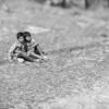 Companions on the Hillside - Fine Art Photography Print, Limited Edition Photography, Monochrome Photography, Children Photography, Nasrul Eam