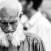 Weathered Face of an Elderly Man - Fine Art Photography Print, Limited Edition Photography, Monochrome Portrait, Elderly Man Portrait, Luxury Art Photography