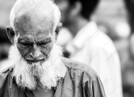 Weathered Face of an Elderly Man - Fine Art Photography Print, Limited Edition Photography, Monochrome Portrait, Elderly Man Portrait, Luxury Art Photography