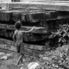Boy at the Timber Stack - Fine Art Photography Print, Limited Edition Photography, Giclée Print, Fine Art Photography, Art Photography for Sale
