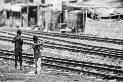 Cricket by the Tracks - Fine Art Photography Print, Limited Edition Photography, Monochrome Photography,  Art Photography Print,  Fine Art Prints
