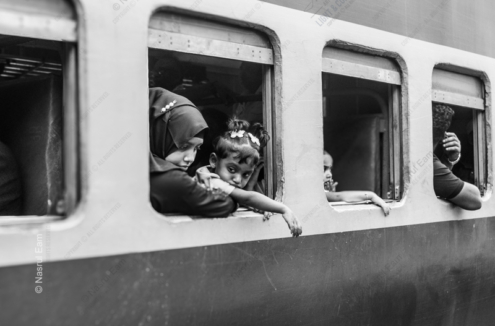 Train Window Gazes - Fine Art Photography Print, Limited Edition Photography, Monochrome Photography,  Documentary Photography, Art Photography for Sale