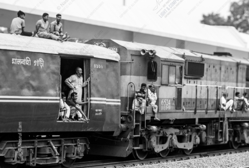 Train Passengers - Fine Art Photography Print, Limited Edition Photography, Monochrome Photography, Documentary Photography, Art Photography for Sale