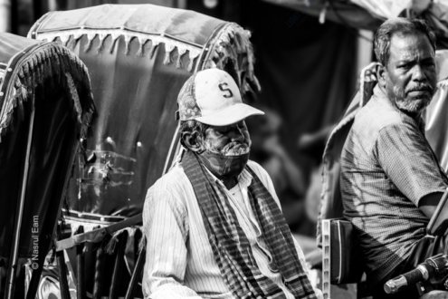 Rickshaw Driver in Repose - Fine Art Photography Print, Limited Edition Photography, Monochrome Photography, Giclée Print, Art Photography Investment