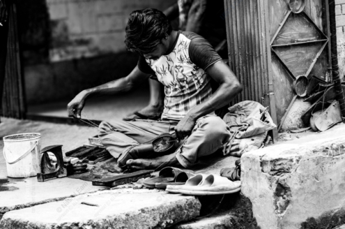 The Cobbler's Thread - Fine Art Photography Print, Limited Edition Photography, Monochrome Photography,  Nasrul Eam,  Art Photography for Sale