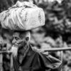 The Elder and His Burden - Fine Art Photography Print, Limited Edition Photography, Museum-Quality Photography, Black and White Photography, Documentary Photography