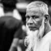 An Elder with a White Beard Amidst the Blur - Fine Art Photography Print, Limited Edition Photography, Museum-Quality Photography,  Art Photography for Sale, Collector Photography