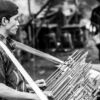The Street Musician and His Angklung