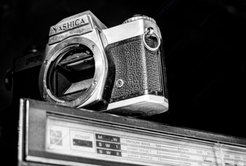 The Yashica and the Shortwave - Fine Art Photography Print, Limited Edition Photography, Giclée Print, Vintage Photography, Still Life Photography