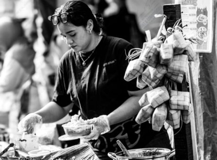 The Ketupat Vendor - Fine Art Photography Print, Limited Edition Photography, Museum-Quality Photography, Luxury Photography Art,  Contemporary Art Photography