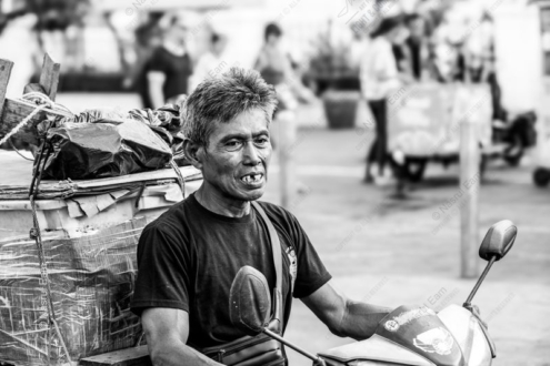 A Rider's Moment of Pause - Fine Art Photography Print, Limited Edition Photography, Monochromatic Photography, Documentary Photography, Museum-Quality Prints