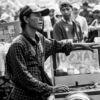 The Bakso Seller at His Cart - Fine Art Photography Print, Documentary Photography, Limited Edition Print, Black and White Photography, Street Photography