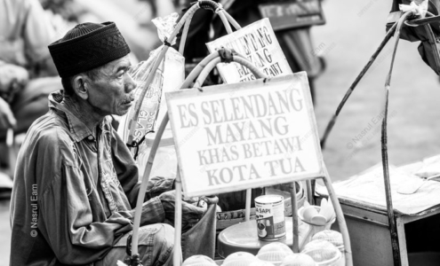 The Ice Vendor of Kota Tua - Fine Art Photography Print, Limited Edition Photography, Monochrome Photography,  Art Photography Collector,  High-Quality Photography Prints