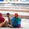Family by the Railway Tracks - photography, visual storytelling, fine art photography, family photography, documentary photography, contemporary photography
