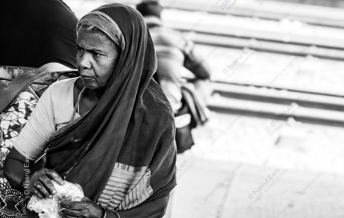Woman Seated at the Wayside