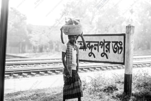 Vendor at Abdulpur Junction