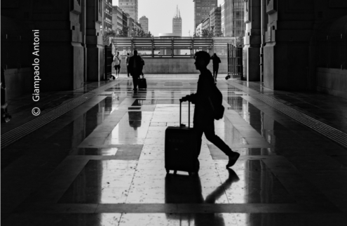 Milano Street 41 by Giampaolo Antoni - Street Photography, Photo of the Day, Black and White Photography, Giampaolo Antoni, Light & Composition University