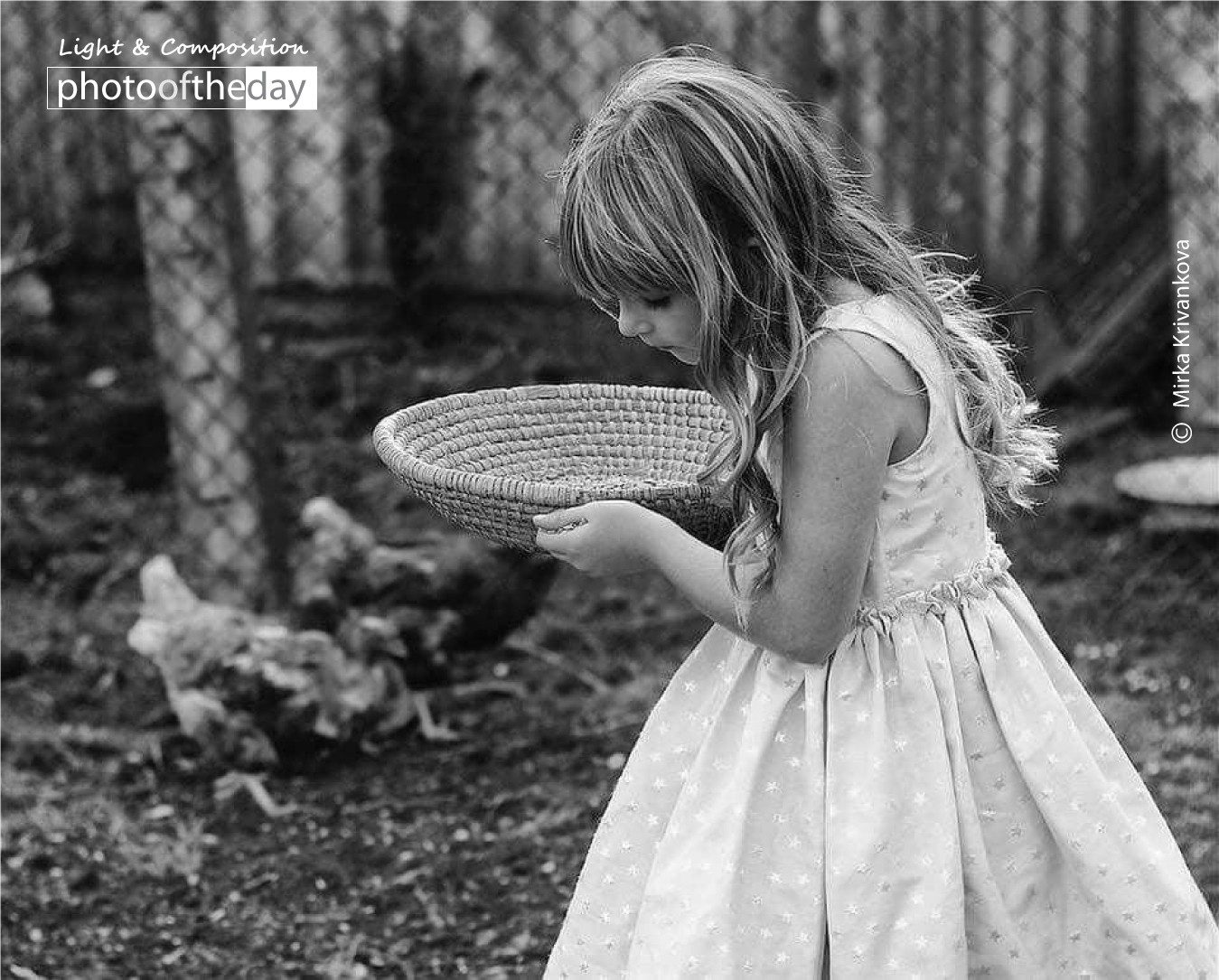 The Little Farm Girl by Mirka Krivankova - Photojournalism, Photography Awards, Photo of the Day, Portrait Photography, Mirka Krivankova